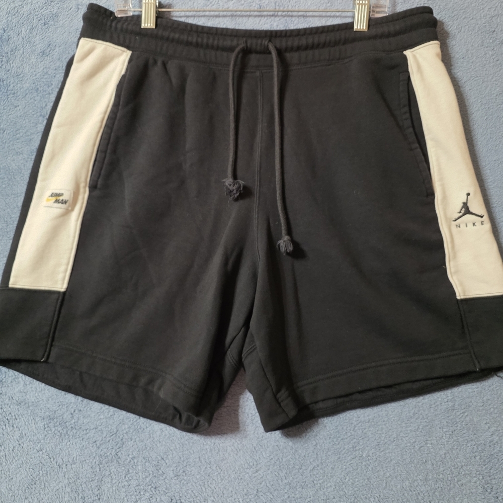Nike Air Jordan Jumpman XL Men’s Fleece Shorts Black White DA7204-010